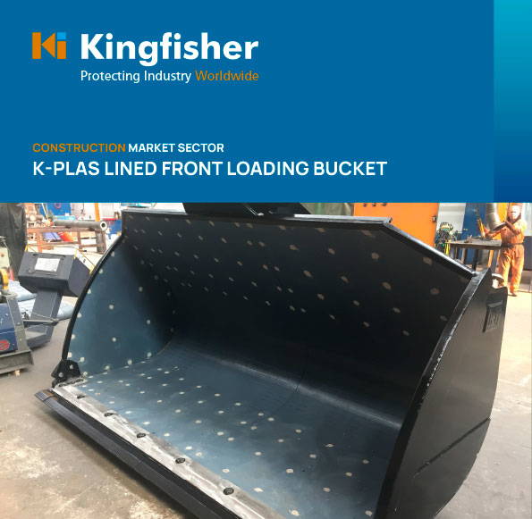 K-PLAS Lined Front Loading Bucket