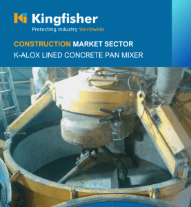 K-Alox Lined Concrete Pan Mixer