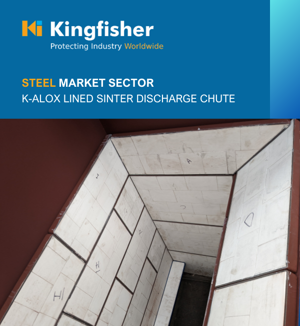 K-ALOX Lined Sinter Discharge Chute