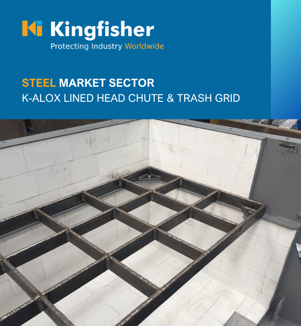 K-Alox Lined Head Chute & Trash Grid