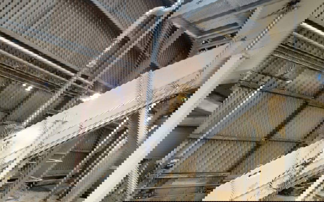 Silo Transfer Chute Upgrade Soya Bean Processing